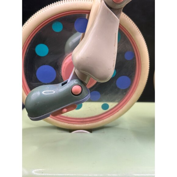 Vtg. Peter Clown Moving Musical Animated Alarm Clock Jinmei Japan NOT TESTED - Picture 6 of 9